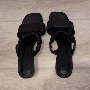 Elegant Black Women's Sandals